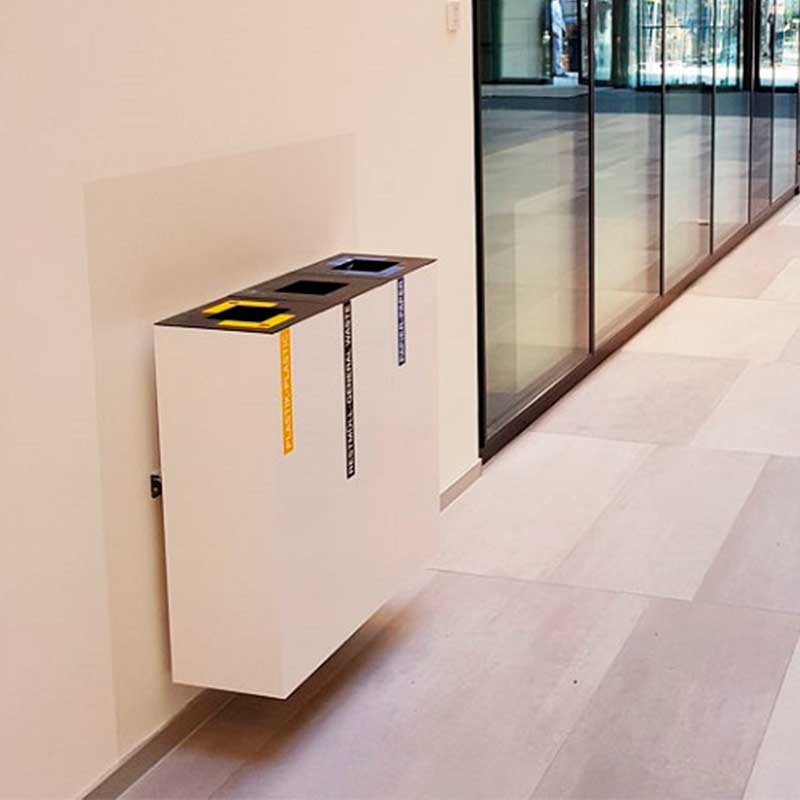 Paperera de reciclatge exterior Alacant 45L